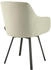 TecTake 4er Set Esszimmerstühle Alicon 59x57x88 cm greige