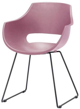 Livetastic Armlehnstuhl Rosa Schwarz 57x80x58 cm (196083015)
