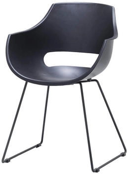 Livetastic Armlehnstuhl Schwarz 57x80x58 cm (196083016)