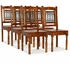 vidaXL Esszimmerstühle 6 Stk. Massivholz mit Palisander-Finish (275272XL)