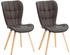 CLP 2er Set Elda Kunstleder braun (325009)
