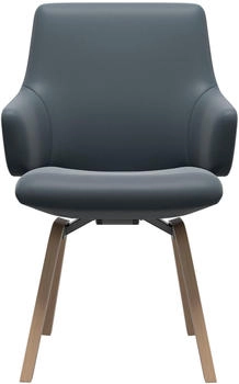 Stressless Polsterstuhl Laurel 58x92x59 cm, Leder BATICK, Vollholz, blau (atlantic blue batick, walnuss) Polsterstühle (51422743-0)