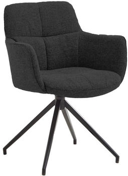 Valdera Armlehnstuhl Anthrazit 58x81x62 cm (1475022703)