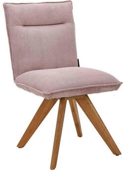 Johann Jakob Stuhl Altrosa Wildeiche massiv 47x87x62 cm (1475023661)