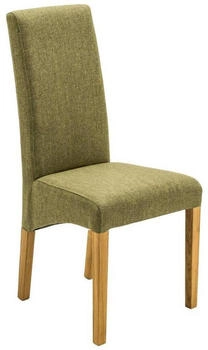 CarryHome Stuhl Olivgrün massiv eckig 47x102x57 cm (00170000141C)