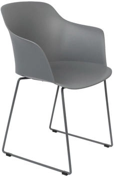 Livetastic Armlehnstuhl Grau U-Form 58x81.5x54 cm (1398014002)