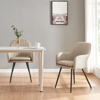 en.casa Esszimmerstuhl Kannonkoski im 2er Set Beige (PXRQ-0104 Esszimmerstuhl Kannonkoski) en.casa Esszimmerstuhl Kannonkoski im 2er Set Beige (PXRQ-0104 Esszimmerstuhl Kannonkoski)
