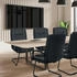 CLP CLP 2er Set Attila mit Metallgestell chwarz/schwarz (323167)