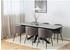 Mid.you Armlehnstuhl Grau Schwarz Textil eckig 58.5x80x60 cm FSC Mix Sitzfläche 360° drehbar automatische Rückholfunktion (001749063002)
