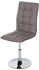 MCW Esszimmerstuhl C41 2er-Set Taupe-Grau Kunstleder (59192)