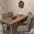 MCW Esszimmerstuhl C41 2er-Set Taupe-Grau Kunstleder (59192)