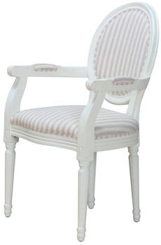 ebuy24 Moebelnet Barock Esszimmerstuhl Weiss (800000419210)