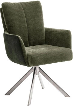 MCA Furniture Esszimmerstuhl MALIA Set 2 St olive olive (MA4E67OL)