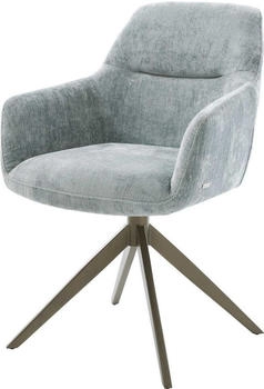 DeLife Drehstuhl Pejo-Flex Chenille (39126) pastellblau