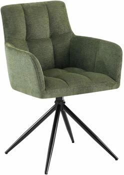 CLP Esszimmerstuhl Jonah Polsterstuhl mit Stoffbezug und Schwenkmechanismus (325795)