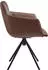 Musterring JustB SP500 Polsterstuhl Longlife Xtra-Leder tabacco mit Armlehne (617639)