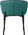 ML-Design Esszimmerstuhl 6er-Set Polster Stoff Petrol Metallbeine (490018707)