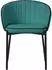 ML-Design Esszimmerstuhl 6er-Set Polster Stoff Petrol Metallbeine (490018707)