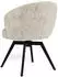 Actona Darlene Esszimmerstuhl drehbar mit Armlehnen, Chenille, Beige (83406905-0)