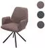 MCW Esszimmerstuhl H71 Stoff/Textil, Stahl, braun (MCW-H71)