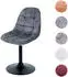 Mendler HWC-A60 Drehstuhl Chenille 465g/m² dunkelgrau (108894)