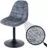 Mendler HWC-A60 Drehstuhl Chenille 465g/m² dunkelgrau (108894)