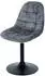 Mendler HWC-A60 Drehstuhl Chenille 465g/m² dunkelgrau (108894)