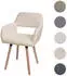 MCW MCW-A50 II Esszimmerstuhl Bouclé 450g/m² beige (94708)