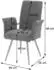 MCW G55 Esszimmer-Set 5-tlg. Stuhl mit Armlehne + Sitzbank 160cm, Chenille blau-grün (800001348006)