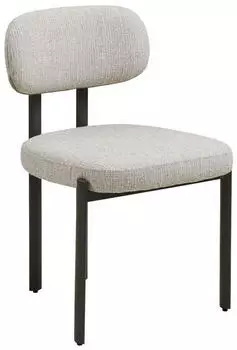 ebuy24 Royan Esszimmerstuhl Hellgrau, 2er-Set