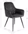 House Nordic Harbo Esszimmerstuhl Kunstleder Schwarz 2er-Set (Harbo)