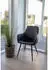 House Nordic Harbo Esszimmerstuhl Kunstleder Schwarz 2er-Set (Harbo)