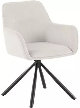 CLP Tipton Esszimmerstuhl Cord, 180° Schwenkmechanismus, bis 150kg (327411)