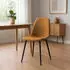 CLP Maryam Esszimmerstuhl 2er Set Stoff orange (CLP 327164)