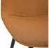 CLP Maryam Esszimmerstuhl 2er Set Stoff orange (CLP 327164)