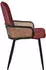 ML-Design Polsterstuhl Stoff Rot, 6er Set (490018578)