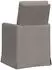 vidaXL Esszimmerstühle 2er-Set Taupe Stoff (42017922)