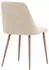 Venture Home Night Esszimmerstuhl Samt Beige, 2er-Set (60-19905-877)