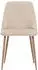 Venture Home Night Esszimmerstuhl Samt Beige, 2er-Set (60-19905-877)