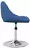 vidaXL Esszimmerstühle Drehbar Blau Samt 4 Stk. (3088762)
