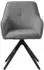 ML-Design Esszimmerstuhl drehbar 360°, Textil Webstoff, Grau, 6er-Set (490014989)
