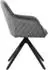 ML-Design Esszimmerstuhl drehbar 360°, Textil Webstoff, Grau, 6er-Set (490014989)
