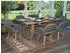 MCW MCW-A50 II Esszimmerstuhl Retro Kunstleder Taupe-Grau 6er-Set (MCW-A50 II)