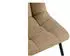 CLP Tilde 2er Set Esszimmerstühle gepolstert Stoff Taupe (326899)