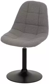 MCW MCW-A60 Esszimmerstuhl Drehstuhl Boucl&eacute;-Stoff 450g/m&sup2; grau (MCW-A60)