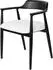 MODFU Esstisch rund, Metallgestell, furnierte Holzwerkstoff-Tischplatte, 80x80x76cm (9331813360809)