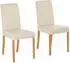 Home Affaire Bologna 4-Fußstuhl Massivholz, beige (36533761-0)