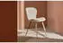 Venture Home Lilja Esszimmerstuhl Beige Metall/Textil 2er-Pack (60-62063-112)