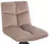 Home Deluxe NODA Esszimmerstuhl 360° drehbar Samt Hellbraun 4er-Set