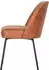 Woood Stockholm Polsterstuhl 100% Polyester cognac/schwarz (12168612-0)